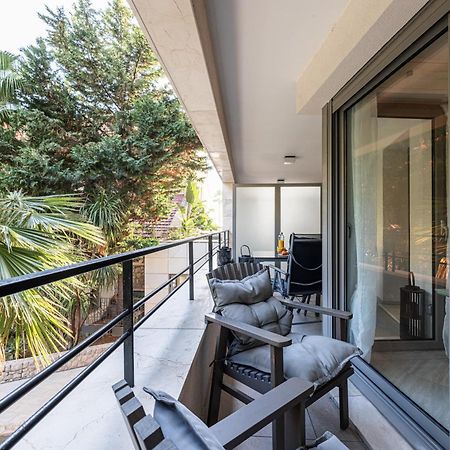 Studio Centre Terrasse Climatisation 50m plage Mentone Esterno foto