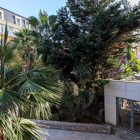 Studio Centre Terrasse Climatisation 50m plage Mentone Esterno foto